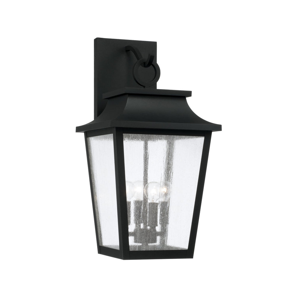 Capital Lighting - Four Light Outdoor Wall Lantern - Chandler - Black- Union Lighting Luminaires Decor