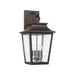 Capital Lighting - Four Light Outdoor Wall Lantern - Chandler - Oiled Bronze- Union Lighting Luminaires Decor