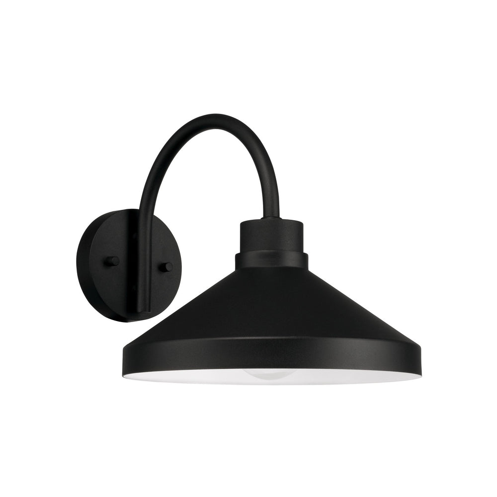 Capital Lighting - One Light Outdoor Wall Lantern - Lofton - Black- Union Lighting Luminaires Decor
