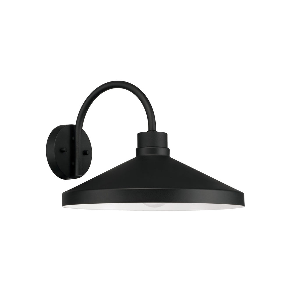 Capital Lighting - One Light Outdoor Wall Lantern - Lofton - Black- Union Lighting Luminaires Decor