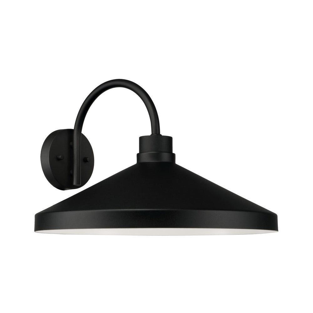 Capital Lighting - One Light Outdoor Wall Lantern - Lofton - Black- Union Lighting Luminaires Decor