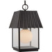 Progress Canada - One Light Outdoor Hanging Lantern - Point Dume-Hook Pond - Oil Rubbed Bronze- Union Lighting Luminaires Decor
