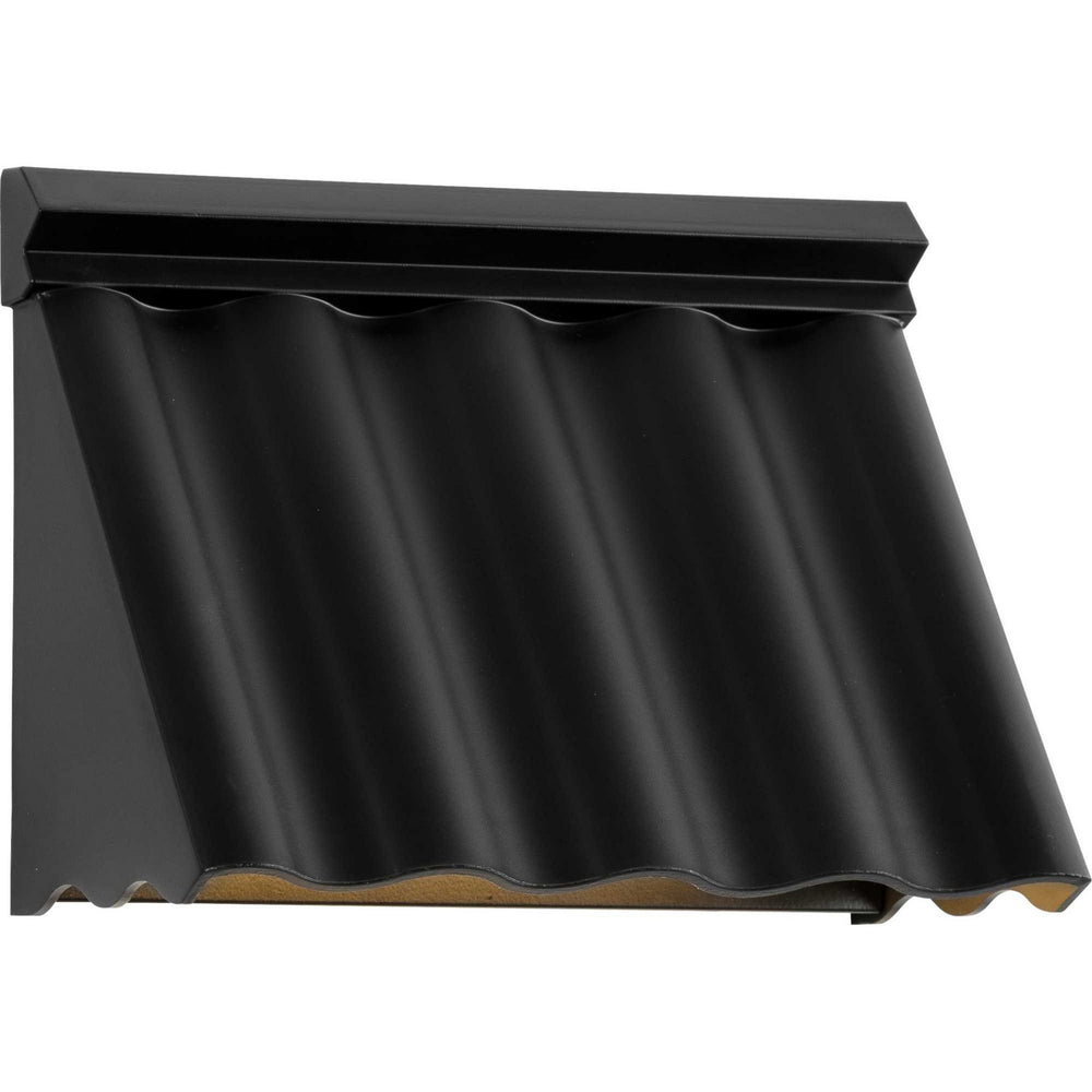 Progress Canada - LED Outdoor Wall Sconce - Point Dume-Wakecrest-LED - Matte Black- Union Lighting Luminaires Decor