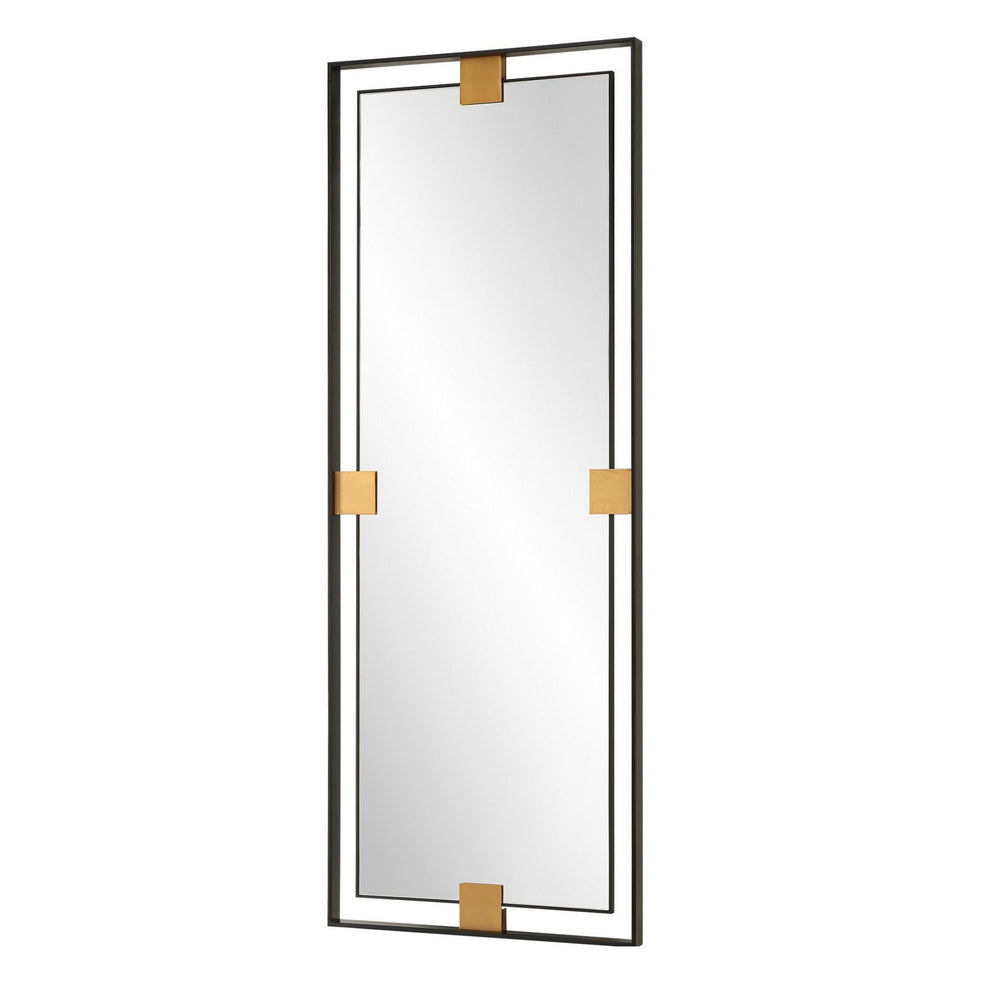 Uttermost - Mirror - Cornerstone - Brushed Brass- Union Lighting Luminaires Decor