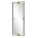 Uttermost - Mirror - Cornerstone - Brushed Brass- Union Lighting Luminaires Decor