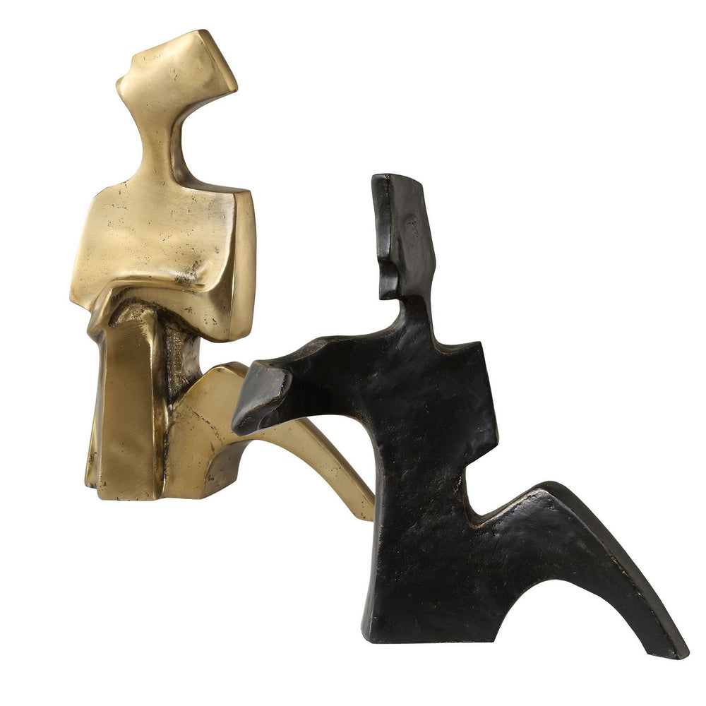 Uttermost - Sculptures, S/2 - Affection - Shimmering Bronze And Gold- Union Lighting Luminaires Decor