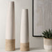 Uttermost - Vases, S/2 - Ivory Sands - White Ceramic- Union Lighting Luminaires Decor