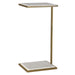 Uttermost - Drink Table - Elevate - Brushed Brass- Union Lighting Luminaires Decor