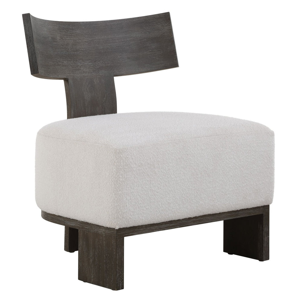 Uttermost - Accent Chair - Finlay - Dark Walnut- Union Lighting Luminaires Decor