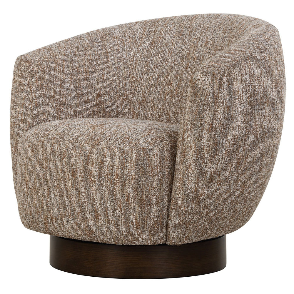 Uttermost - Swivel Chair - Dunes - Dark Walnut- Union Lighting Luminaires Decor