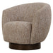 Uttermost - Swivel Chair - Dunes - Dark Walnut- Union Lighting Luminaires Decor