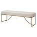 Uttermost - Bench - Swale - Brushed Brass- Union Lighting Luminaires Decor