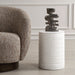 Uttermost - Drum Table - Borderline - Plaster White- Union Lighting Luminaires Decor