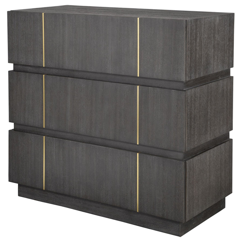 Uttermost - Accent Chest - Between The Lines - Dark Walnut- Union Lighting Luminaires Decor