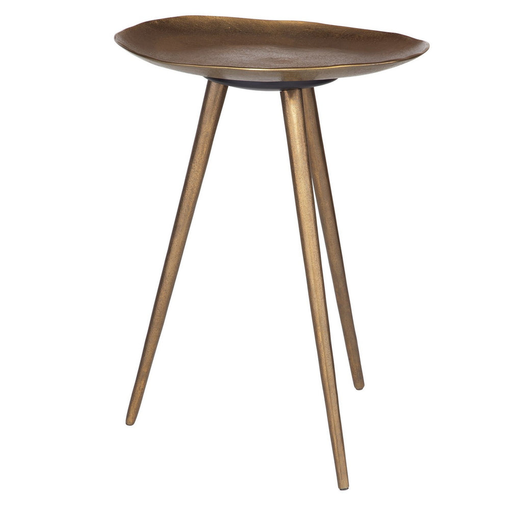 Uttermost - Accent Table - Lily Pad - Antique Brass- Union Lighting Luminaires Decor