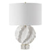 Uttermost - One Light Table Lamp - Saylor - Satin White- Union Lighting Luminaires Decor