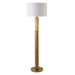 Uttermost - One Light Floor Lamp - Knox - Antique Brass- Union Lighting Luminaires Decor