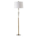 Uttermost - One Light Floor Lamp - Colette - Antique Brass- Union Lighting Luminaires Decor