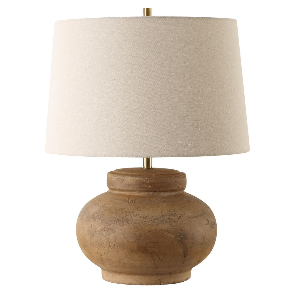 Uttermost - One Light Table Lamp - Urbino - Brushed Antique Brass- Union Lighting Luminaires Decor