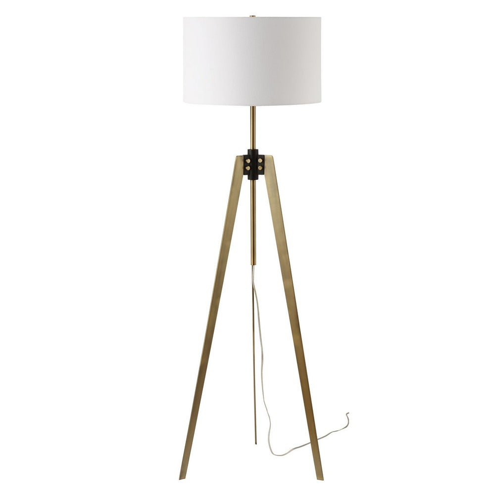 Uttermost - One Light Floor Lamp - Anchorage - Antique Brass- Union Lighting Luminaires Decor