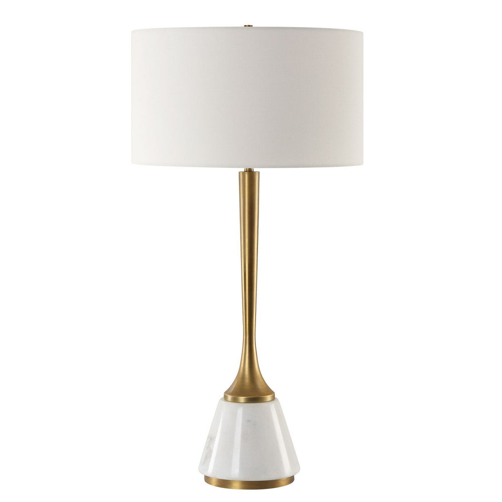 Uttermost - One Light Table Lamp - Avola - Antique Brass- Union Lighting Luminaires Decor