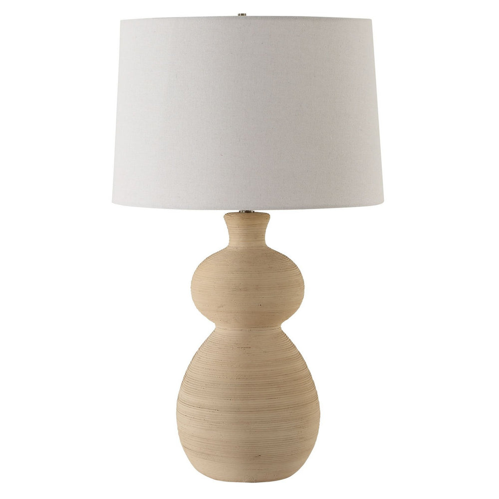 Uttermost - One Light Table Lamp - Pueblo - Brushed Antique Brass- Union Lighting Luminaires Decor