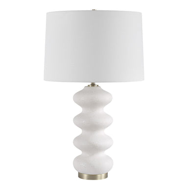 Uttermost - One Light Table Lamp - Liora - Brushed Antique Brass- Union Lighting Luminaires Decor