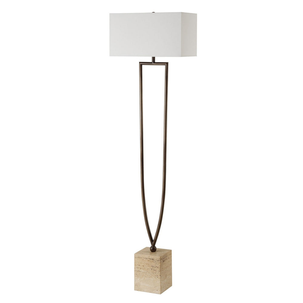 Uttermost - One Light Floor Lamp - Fork In The Road - Dark Bronze- Union Lighting Luminaires Decor