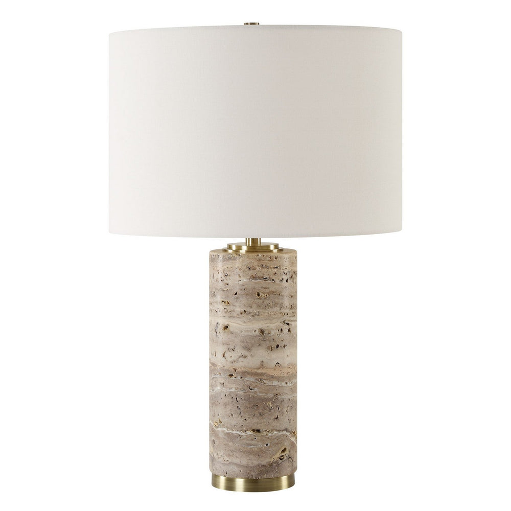 Uttermost - One Light Table Lamp - Cortado - Antique Brass- Union Lighting Luminaires Decor