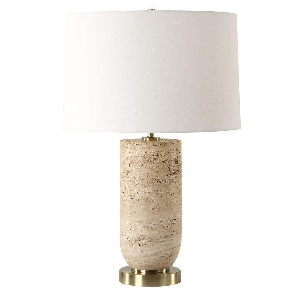 Uttermost - One Light Table Lamp - Aubrey - Antique Brass- Union Lighting Luminaires Decor