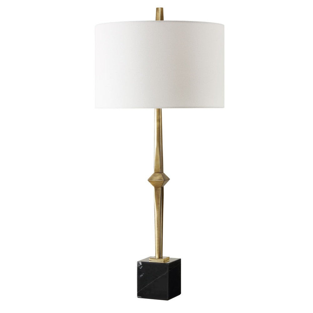 Uttermost - One Light Table Lamp - Suranne - Antique Brass- Union Lighting Luminaires Decor