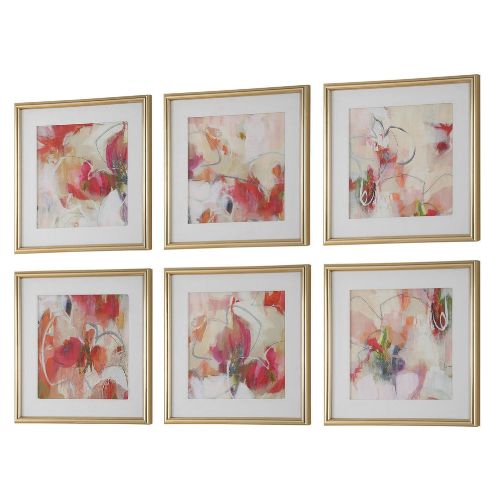 Uttermost - Wall Art - Fresh Start - Brushed Gold- Union Lighting Luminaires Decor