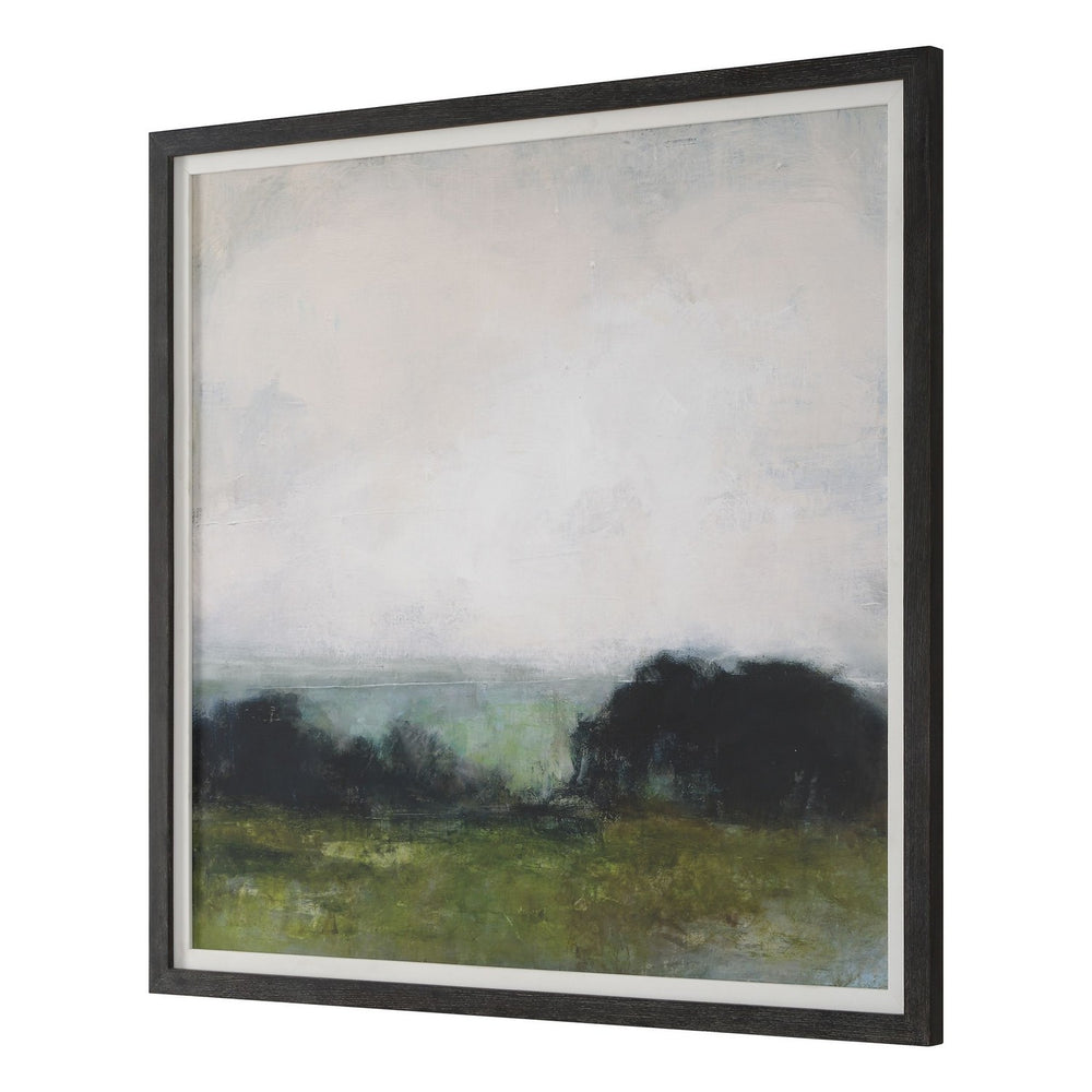 Uttermost - Framed Print - First View - Black Wood- Union Lighting Luminaires Decor