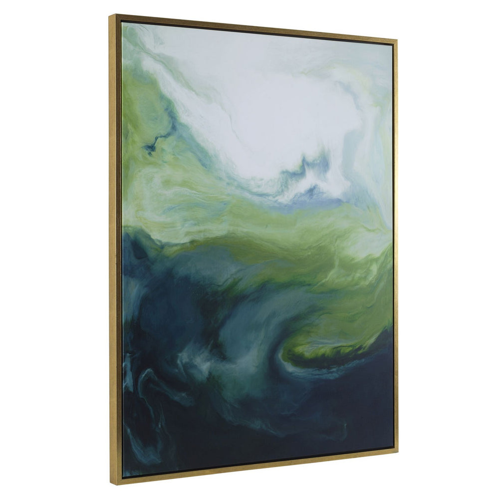 Uttermost - Wall Art - Serene Green - Solid Wood- Union Lighting Luminaires Decor