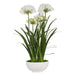 Uttermost - Centerpiece - Purity Agapanthus - Gloss White- Union Lighting Luminaires Decor