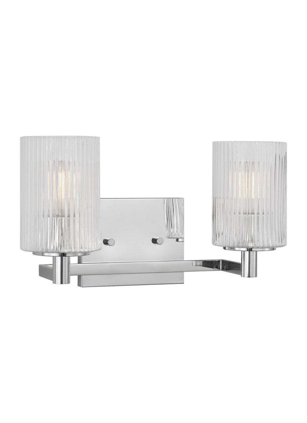 Generation Lighting Canada - Two Light Wall / Bath - Lando - Chrome- Union Lighting Luminaires Decor