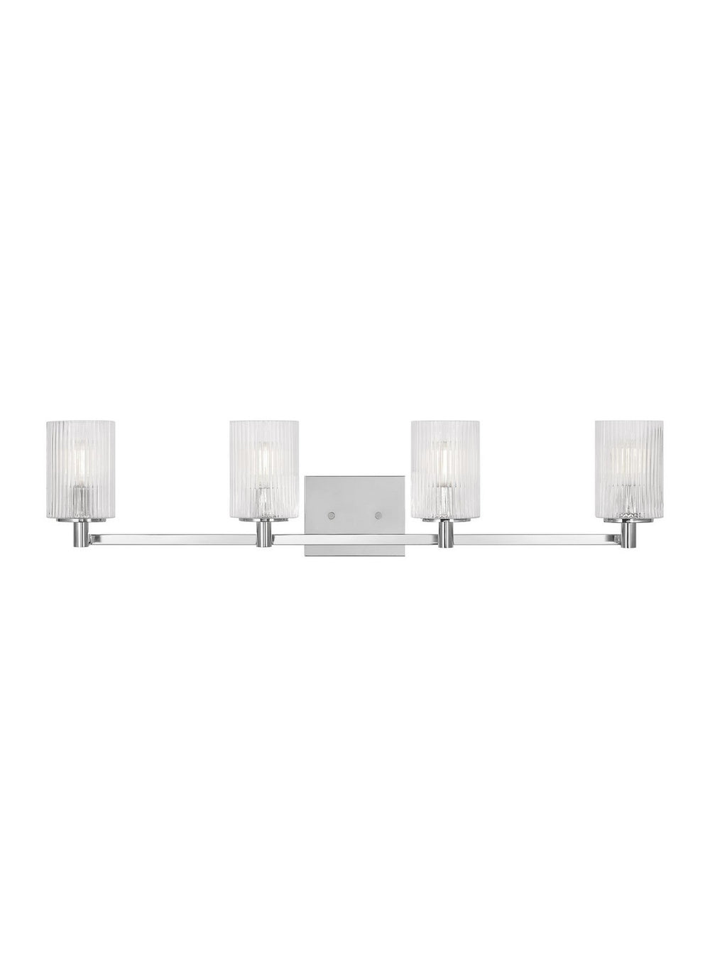 Generation Lighting Canada - Four Light Wall / Bath - Lando - Chrome- Union Lighting Luminaires Decor