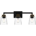 Quoizel - Three Light Bath - Almany - Matte Black- Union Lighting Luminaires Decor