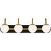 Quoizel - Four Light Bath - Desmond - Matte Black- Union Lighting Luminaires Decor