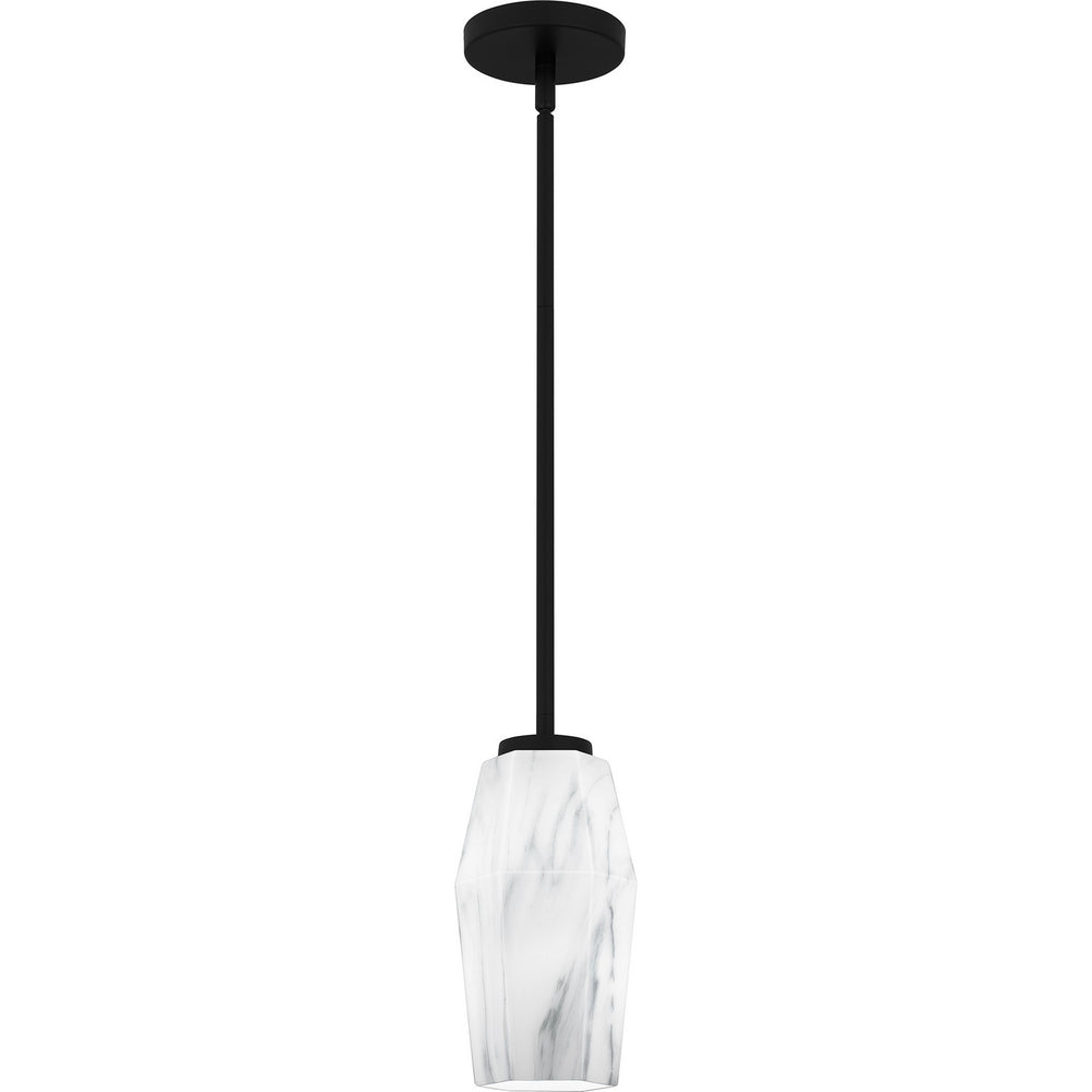 Quoizel - One Light Mini Pendant - Fogel - Matte Black- Union Lighting Luminaires Decor