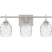 Quoizel - Three Light Bath - Lucy - Brushed Nickel- Union Lighting Luminaires Decor