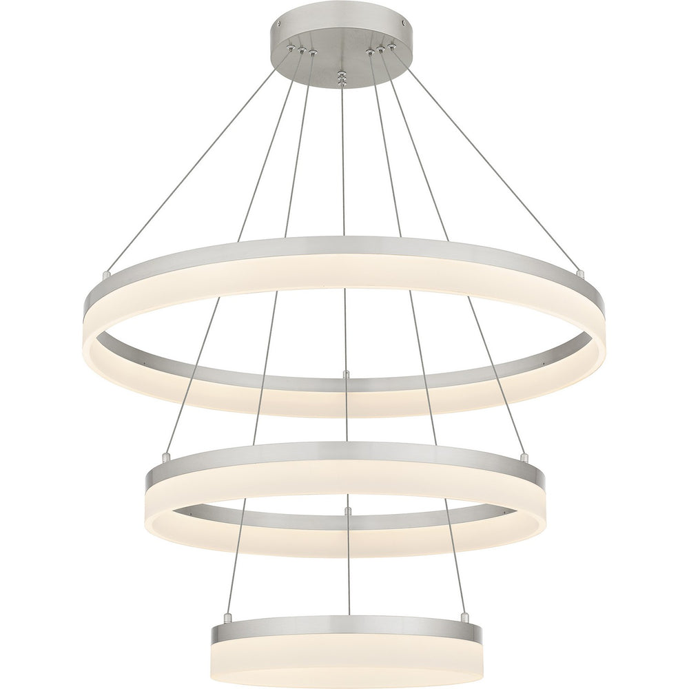Quoizel - LED Pendant - Cohen - Brushed Nickel- Union Lighting Luminaires Decor