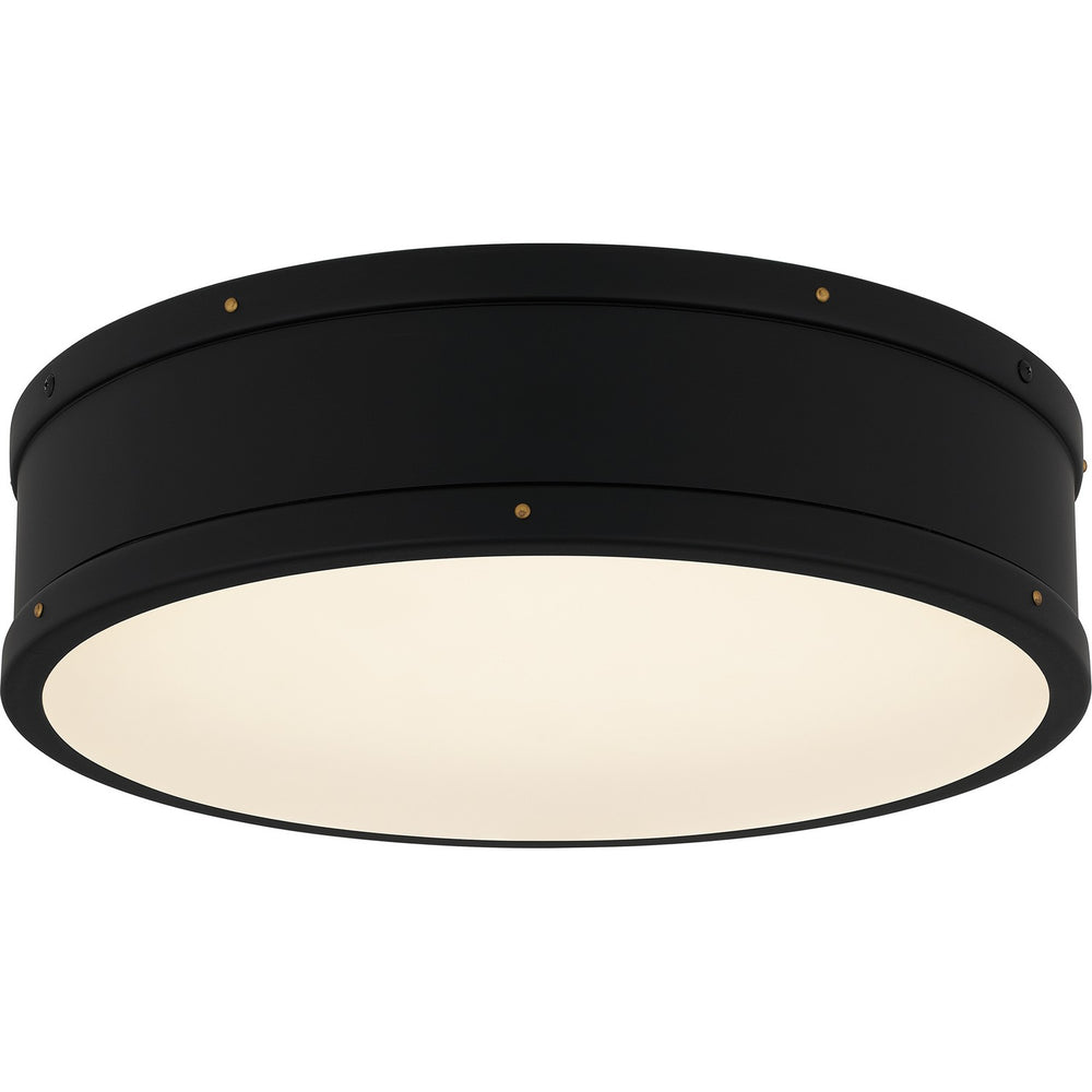 Quoizel - LED Flush Mount - Quoizel Flush Mount - Matte Black- Union Lighting Luminaires Decor