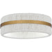 Quoizel - Two Light Flush Mount - Quoizel Flush Mount - Brushed Gold- Union Lighting Luminaires Decor