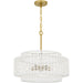 Quoizel - Five Light Pendant - Quoizel Pendant - Brushed Gold- Union Lighting Luminaires Decor