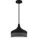 Quoizel - One Light Pendant - Quoizel Pendant - Matte Black- Union Lighting Luminaires Decor