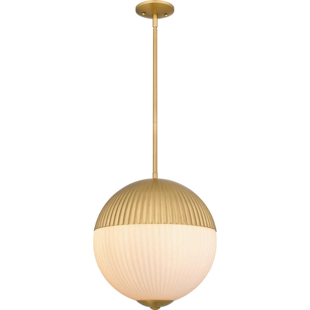 Quoizel - Two Light Pendant - Quoizel Pendant - Brushed Gold- Union Lighting Luminaires Decor