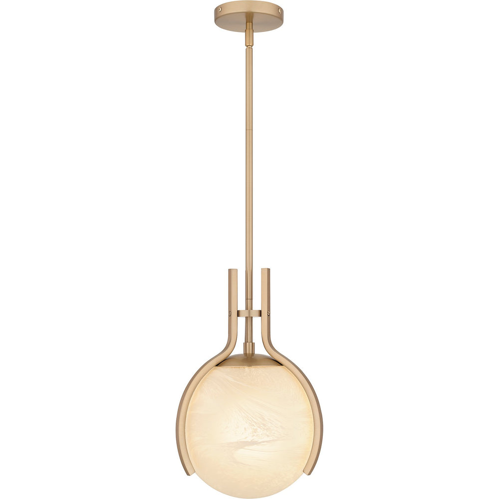 Quoizel - One Light Pendant - Quoizel Pendant - Bronze Gold- Union Lighting Luminaires Decor