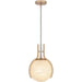 Quoizel - One Light Pendant - Quoizel Pendant - Bronze Gold- Union Lighting Luminaires Decor
