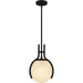Quoizel - One Light Pendant - Quoizel Pendant - Matte Black- Union Lighting Luminaires Decor